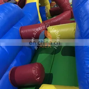 Factory Customized New Inflatable Firetruck Playground for Sale thumbnail-5