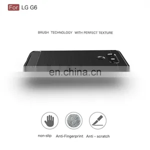 for LG G6 High End Brushed TPU Phone Back Cover Case thumbnail-2
