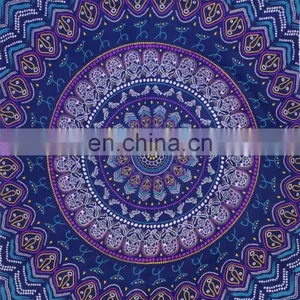 Indian Beautiful Handmade Queen Size African Mandala Tapestry Wall Hanging Decor thumbnail-2