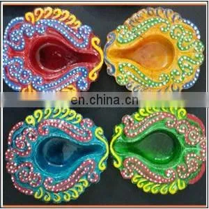Decorated Diya Diya-008 thumbnail-1