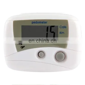 Multifunction Digital Electronic Pedometer Step Counter (White) thumbnail-1