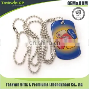 Stainless Full Color Printing Custom Design Promotional Dog Tag thumbnail-3
