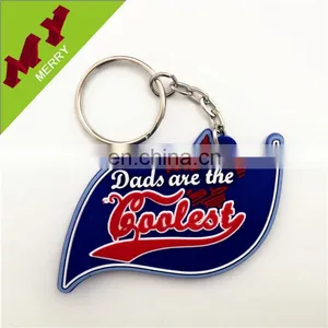 High Quality Plastic Keychain / Custom Rubber Keychain thumbnail-4