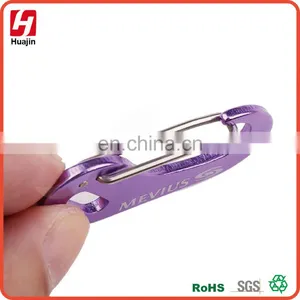 Aluminum Purple Wiregate Carabiner,keychain IN STOCK thumbnail-3