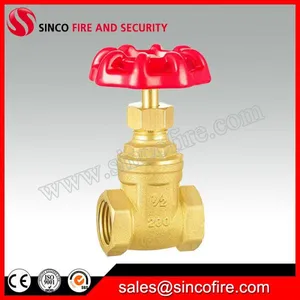 Female Thread Brass Gate Valve thumbnail-1
