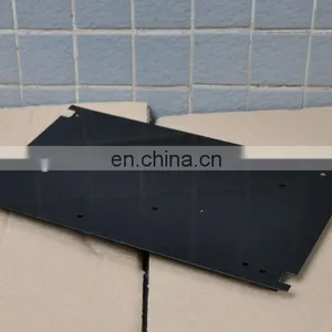 Custom Machining Precision 14 GAGE ALU(0.064) Time Save Finish 120 Grit Bothsides Vac Mounting Plate ETM thumbnail-2