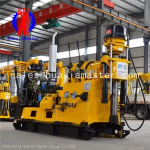 HuaxiaMaster Supply 200m-600m Hydraulic Crawler Drilling Rigs and Drill Machine for Core Sampling and Water Wells Drilling Rigs thumbnail-3