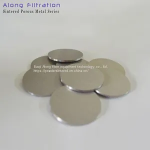 PEM Fuel Cell Gas Diffusion Layer Sintered Porous Titanium Plate thumbnail-2