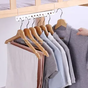 Multifunction Clothes Hangers Baby Clothes Drying Racks Storage Rack Hang Clothes Coat Hangers thumbnail-1
