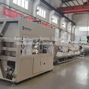 HDPE800 Solid Pipe Extrusion Production Line thumbnail-2