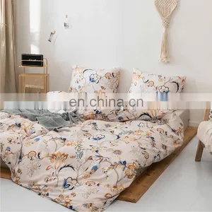 Hot Selling Plant Digital Jacquard Printed Polyester Microfiber Duvet Cover Bedding Set For Kenya thumbnail-5
