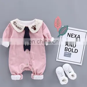 New Arrival Winter Baby Girl Romper Newborn Baby Clothes Rompers thumbnail-1