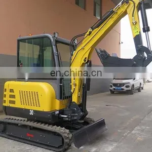 New Minibagger Cabin Mini Excavator Towable China in Stock for Sale thumbnail-3