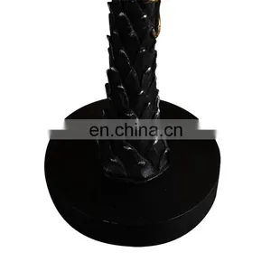 New Design Indoor Lighting Vintage Nightstand Desk Lamps With Green Velvet Lampshade thumbnail-5