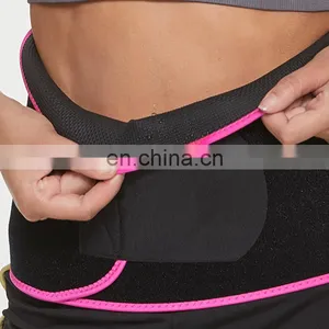 2021 Vivanstar MT1303 Professional Adjustable Sweat Fitness Weightlifting Running Pressure Waist Care Belt thumbnail-3