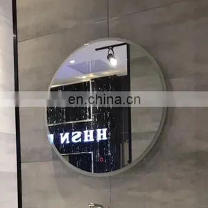 Beveled Round Circle Mirror thumbnail-5