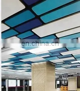 Colorful Design Celings Access Panel Aluminum Access Panel Air Ventilated Ceiling for Subway Station Interior Ceiling Decoration thumbnail-5