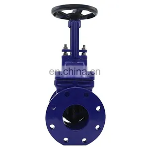 Bundor DN50-600 Flange Wedge Gate Valve PN16 Hand Wheel Rising Stem Extension Stem Gate Valve thumbnail-3