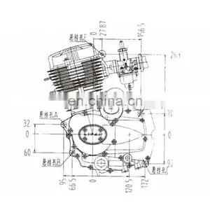 High Quality Motorcycle Engine 110/150/175/200CC Air Cooled Motorcycle Engine Assembly thumbnail-3