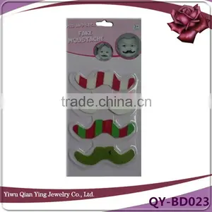 Peel and Stick Party Two Color Mixed Fake Beard Moustache thumbnail-1