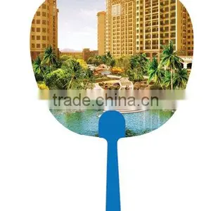 Advertising Circular Hand Fan thumbnail-1
