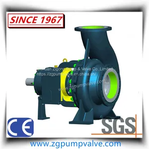 Single Stage End Suction Centrifugal Nickel Pump for Strong Alkali/Strong Caustic Soda thumbnail-3