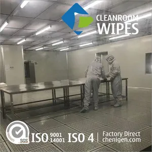 Customized Class 10 Large Polyester Wipers Cleanroom Wipes thumbnail-5