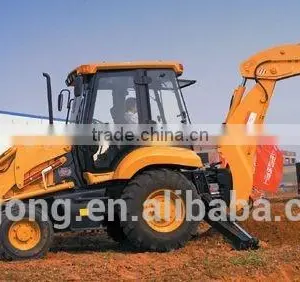 Wheel Loader With Front End Loader and Backhoe thumbnail-3