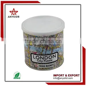 100pcs Custom City Map Magnetic Puzzle thumbnail-4
