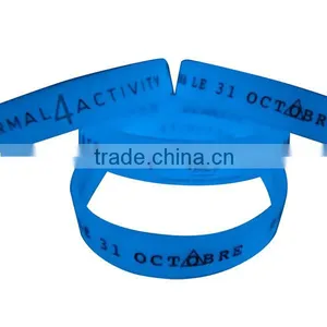 Customized Plastic Wristband Silicon Bracelets thumbnail-6