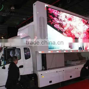P10 Outdoor Advertising Mobile Trailer Mounted Led Display thumbnail-1