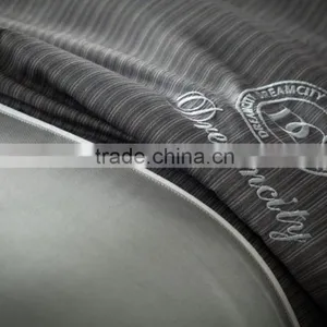 Luxury Satin Bedding Set Commercial Cotton Sheet Sets Grey and Silver King Size Comforter Sets thumbnail-5