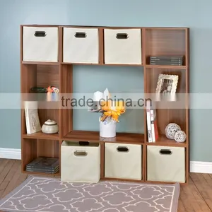 Non-woven Foldable Fabric Storage Bins Storage Cube Basket thumbnail-5