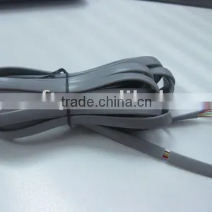 8cores Telephone Flat Cable With 2510 Connector thumbnail-1