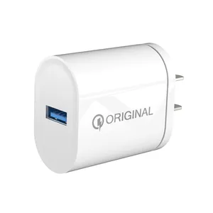 US EU Plug USB Fast Charing Wall Charger 1M USB Cable For IPhone For Huawei for Xiaomi thumbnail-1