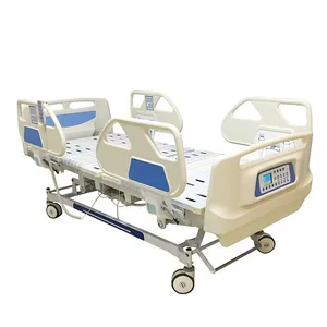 NE-25A Medical Patient Bed Three Manual Crank Hospital Bed With Central Control Brake thumbnail-1