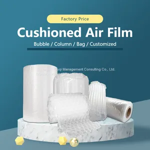 Cushioned Air Film/ Air Bubble Wrapper Film/ Cushioned Air Bag/ Cushioned Air Column Wrapper/Protective Air Wrapper/360°Packaging Protection thumbnail-1