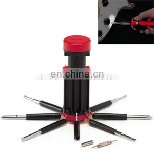 Outdoor Useful Multifunctional 8-in-1 Screwdriver With Strong Flashlight Tool thumbnail-4