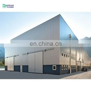 c Steel Structure Purlin Roll Forming Prefabricated Steel Shed Building Warehouse Steel Workshop thumbnail-1