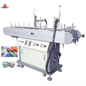 MANUAL BOTTLE FLAME PLASTIC CONTAINER METAL GLASS BOTTLE FLAME GUN TREAMENT MACHINE thumbnail-1