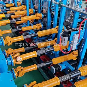 High Frequency Longitudinal Seam Galvanized Steel Tube Manufacturing Line thumbnail-3