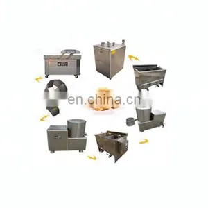 Frozen French Fries Production Line/semi-automatic Potato Chips Making MachineCommercial Automatic Potato Chips Making Machines thumbnail-1