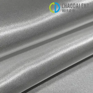 White-dyeing 75D*150D Gloss Satin 100RPET Recycled Polyester Fabric Satin Women Clothing thumbnail-4