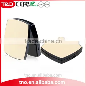 2016 Fashion 3000mah Channel Power Bank Mirror Travel Charger Quality Choice thumbnail-4