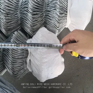 Chain Link Fence/ Diamond Outdoor Metal Fencing/Steel Wire Fencing Project/ Safety and Strong Chain Link Fencing thumbnail-5