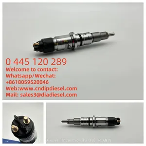 0 445 120 289 Genuine Diesel Fuel Oil Injector Common Rail 0445120289 5268408 for Cum-mins ISDe_EU3 thumbnail-1