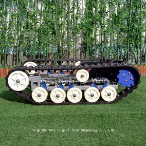 Shock-absorbing Suspension Remote Control Tank Robot Chassis (RTC300) thumbnail-5