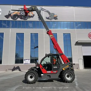 HZM7335T Forklift | Efficient & Energy-Saving Four-Wheel Drive | Suitable for Warehousing & Construction Sites | Telehandler thumbnail-1