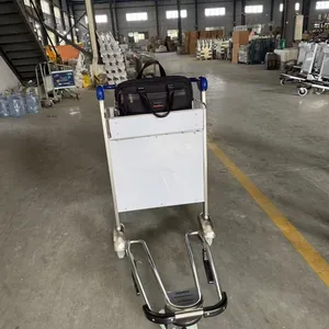 Stainless Steel Airport Trolley, Airport Luggage Trolley thumbnail-1