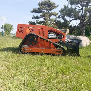 Loncin 224CC 9HP Gasoline Engine 20 Inch Cutting Blade Remote Control Mower With Tracks thumbnail-3